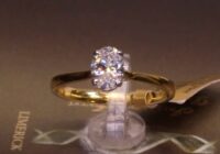 #85439 | T0.74ct | Oval Solitaire with Hidden Halo | Set in 18ct Yellow Gold