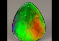 Ammolite Fossilized Gem Quality Ammonite 28.50 Carats