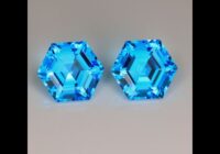 Blue Topaz Matched Pair 36.03 Carats