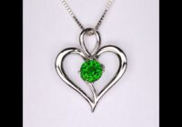Chrome Tourmaline Pendant 1.24 Carats
