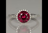 Rhodolite and Diamond Ring 2.68 Carats