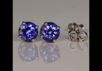 Tanzanite Earrings 4tz 2968