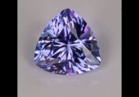 Tanzanite Trilliant Mostly Violet 1.39 Carats