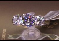 #91131 | T2.85ct | Round Brilliant Three Stone | Set in Platinum