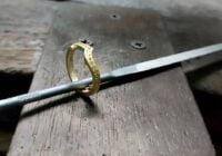 Jewelry making on the bench