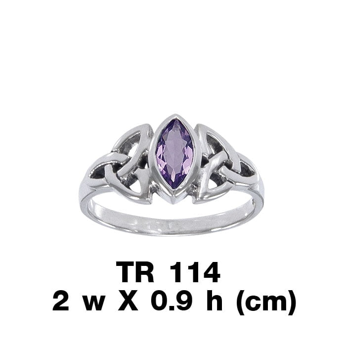 Celtic Trinity Knot Silver Ring TR114 Review