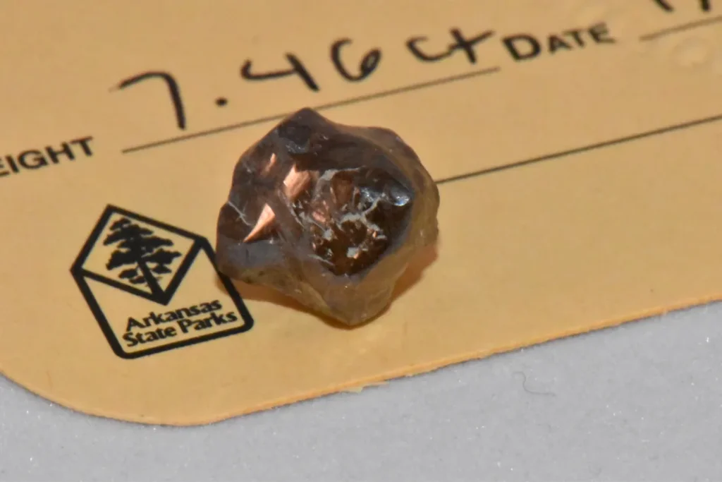 French Tourist Discovers 7.46-Carat Diamond at Arkansas State Park