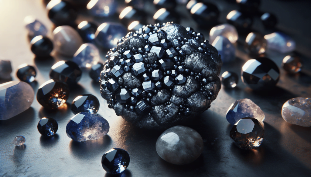 The Hematite Glimmer: Navneet Gems Launches Unique Salt-and-Pepper Sapphires