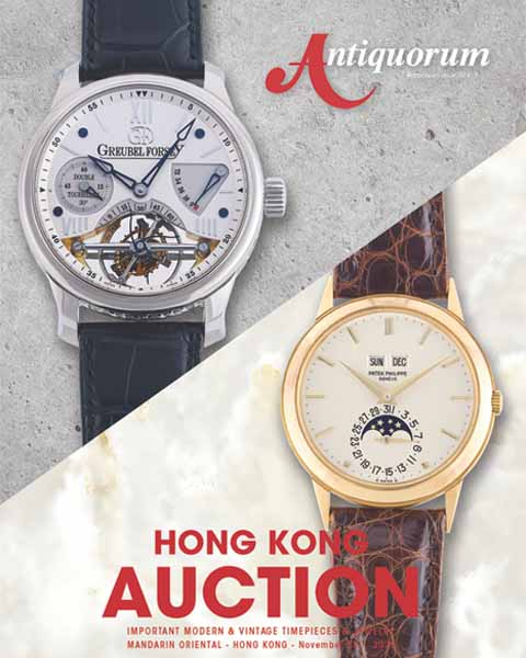 Antiquorum and the Confessions of a Watch Addict Antiquorum and the Confessions of a Watch Addict